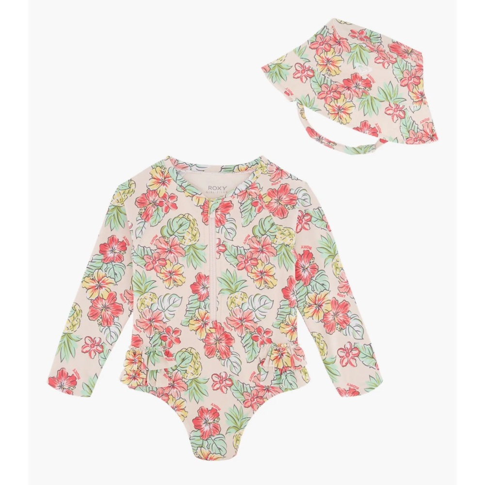 Roxy Multicolor Floral Swimsuit